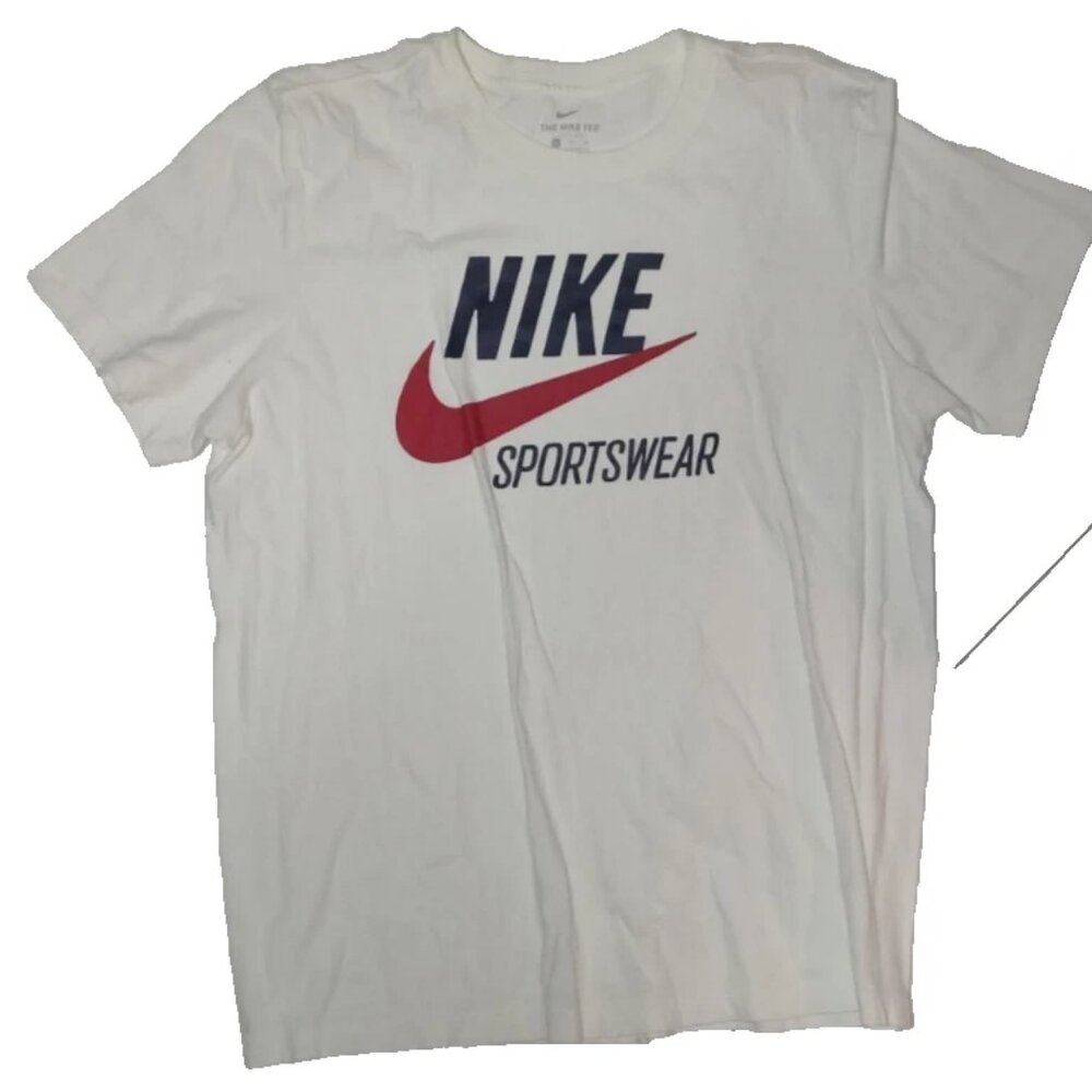 Nike MMW Graphic Men's T-Shirt, White/Black - Size XL